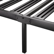 Load image into Gallery viewer, California King Metal Platform Bed Frame with Heavy Duty Slats