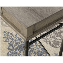 Load image into Gallery viewer, Farmhouse Oak Flip Down Drawer Writing Console Computer Desk