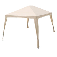 Load image into Gallery viewer, Weather Resistant 10-Ft x 12-Ft Gazebo with UV Blocking Canopy in Camel