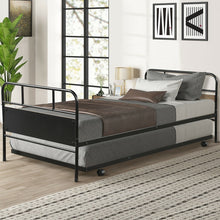 Load image into Gallery viewer, Farmhouse Twin Platform Daybed Guest with Trundle Frame Set