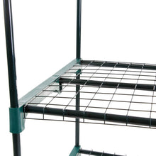 Load image into Gallery viewer, Durable 4-Tier Plant Stand Greenhouse with Zippered PVC Cover