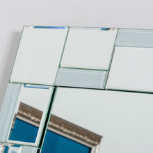 Load image into Gallery viewer, Modern 31.5 x 23.6 inch Rectangle Bathroom Mirror with Unique Border