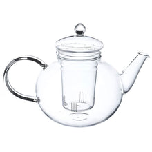 Load image into Gallery viewer, Borosilicate Glass 1.32 Quart Teapot with Removable Infuser
