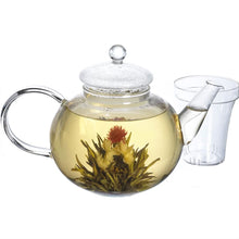 Load image into Gallery viewer, Borosilicate Glass 1.32 Quart Teapot with Removable Infuser
