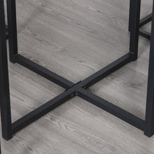 Load image into Gallery viewer, Farmhouse 5 Piece Square Walnut Wood Steel Kitchen Dining Set