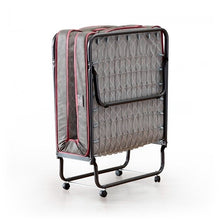 Load image into Gallery viewer, Firm High-Density Foam Folding Rollaway Bed with Casters Wheels