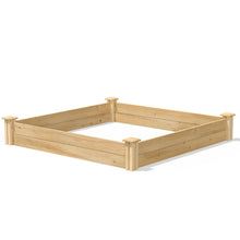 Load image into Gallery viewer, 4 ft x 4 ft Cedar Wood Raised Garden Bed - Made in USA