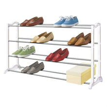 Load image into Gallery viewer, 4-Tier Shoe Rack - Holds up to 20 Pair of Shoes
