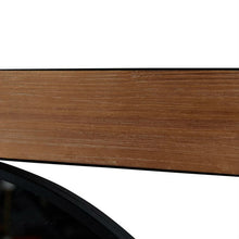 Load image into Gallery viewer, Modern Square Frame Industrial Metal Circle Wall Mirror