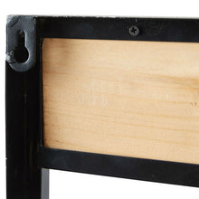 Load image into Gallery viewer, Modern Square Frame Industrial Metal Circle Wall Mirror