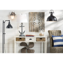 Load image into Gallery viewer, 65-inch Tall Floor Lamp Task Light in Distressed Metal Finish