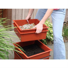 Load image into Gallery viewer, Black Worm Composter with Compost Tea Spigot - Indoor or Outdoor