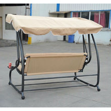 Load image into Gallery viewer, Outdoor Canopy Swing Patio Porch Shade Deck Bed in Sand