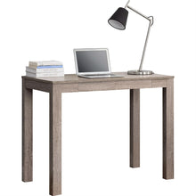 Load image into Gallery viewer, Modern Classic Home Office Laptop Desk in Medium Oak Finish