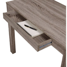 Load image into Gallery viewer, Modern Classic Home Office Laptop Desk in Medium Oak Finish