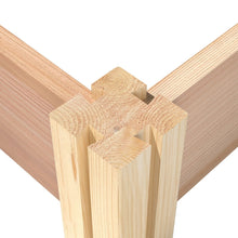 Load image into Gallery viewer, 16 in x 48 in Cedar Raised Garden Bed with Trellis - Made In USA