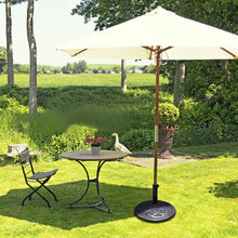 Load image into Gallery viewer, Round Bronze Finish Heavy Duty Outdoor Umbrella Base Stand