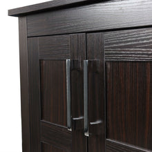 Load image into Gallery viewer, Modern Bathroom Vanity Set with Cabinet Brown Glass Sink Top and Faucet