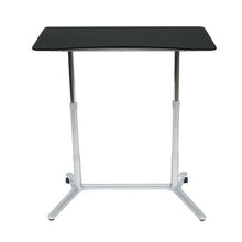 Load image into Gallery viewer, Modern Ergonomic Sit Down Stand Up Desk in Black Finish