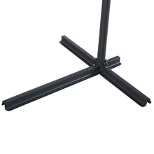 Load image into Gallery viewer, Tan 10-Ft Outdoor Steel Pole Tilt Crank Offset Patio Umbrella