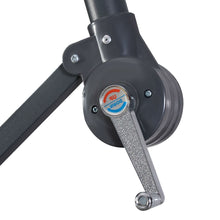Load image into Gallery viewer, Tan 10-Ft Outdoor Steel Pole Tilt Crank Offset Patio Umbrella