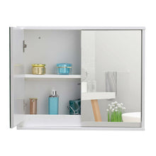 Load image into Gallery viewer, Modern 22 x 18 inch Bathroom Wall Mirror Medicine Cabinet