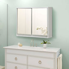 Load image into Gallery viewer, Modern 22 x 18 inch Bathroom Wall Mirror Medicine Cabinet
