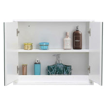 Load image into Gallery viewer, Modern 22 x 18 inch Bathroom Wall Mirror Medicine Cabinet