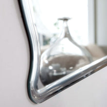 Load image into Gallery viewer, Rectangular Arch Top Wavy Modern Frameless Wall Mirror