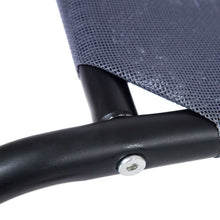 Load image into Gallery viewer, Extra Large Gray Blue Dog Steel Frame Elevated Pet Cot Mat Bed