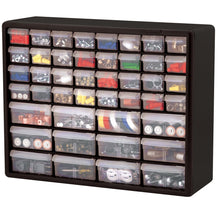 Load image into Gallery viewer, Hardware Craft Fishing Garage Storage Cabinet in Black with Drawers
