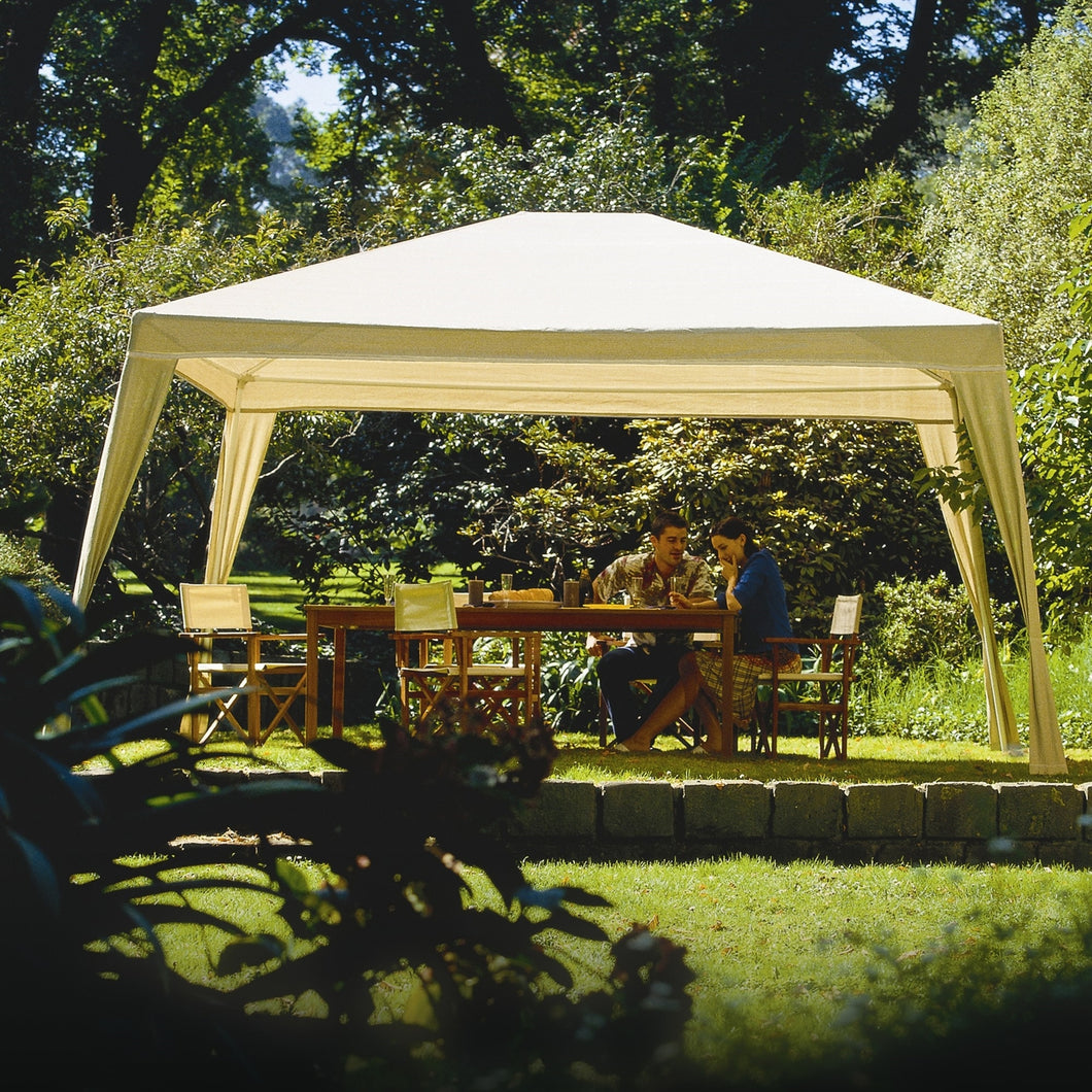 12Ft x 10Ft Gazebo with Carry Bag in Camel
