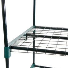 Load image into Gallery viewer, Durable 4-Tier Plant Stand Greenhouse with Zippered PVC Cover
