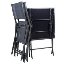 Load image into Gallery viewer, Outdoor 3-Piece Patio Furniture Folding Table Chair Set
