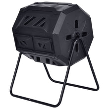 Load image into Gallery viewer, Outdoor 43-Gallon Compost Bin Tumbler Home Garden Composter
