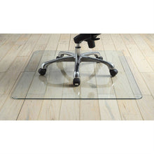 Load image into Gallery viewer, Heavy Duty 36 Inch Tempered Glass Chair Mat
