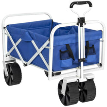 Load image into Gallery viewer, Folding Sturdy Utility Wagon Garden Cart
