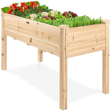 Load image into Gallery viewer, Farmhouse Wood 48x24x30in Raised Garden Bed Elevated Garden Planter Stand
