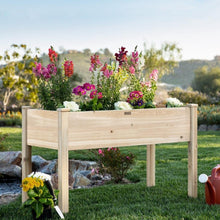 Load image into Gallery viewer, Farmhouse Wood 48x24x30in Raised Garden Bed Elevated Garden Planter Stand
