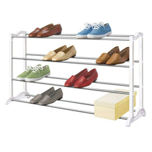 Load image into Gallery viewer, 4-Tier Shoe Rack - Holds up to 20 Pair of Shoes
