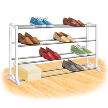 Load image into Gallery viewer, 4-Tier Shoe Rack - Holds up to 20 Pair of Shoes
