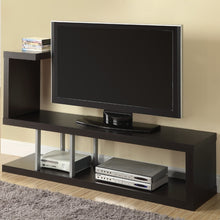 Load image into Gallery viewer, Modern Entertainment Center TV Stand in Cappuccino Finish
