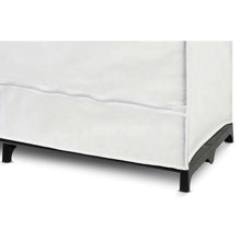 Load image into Gallery viewer, 46-inch White Portable Closet Clothes Organizer Wardrobe
