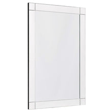 Load image into Gallery viewer, Frameless 35 x 24 inch Rectangle Bathroom Wall Mirror
